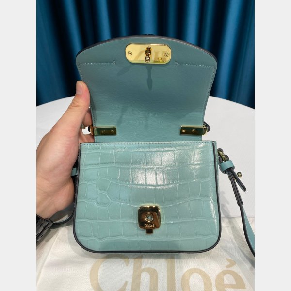 The Best Chloe UK Best 6030 C Bag In Embossed Croco Effect Replica