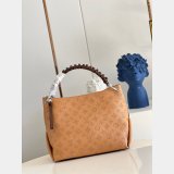 Perfect Louis Vuitton M56073 Replica Beaubourg Hobo Leather Hobo Bag