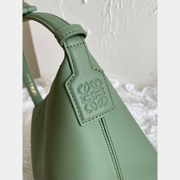 First Layer Leather Replica Loewe Small Cubi Hobo Designer Bag