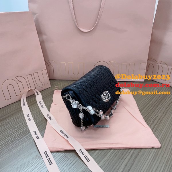 Luxury Designer Replica Miu Miu 5BP079 Cloquet 7 Star Bag